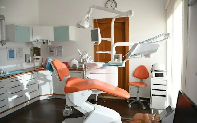 A modern dental treatment room